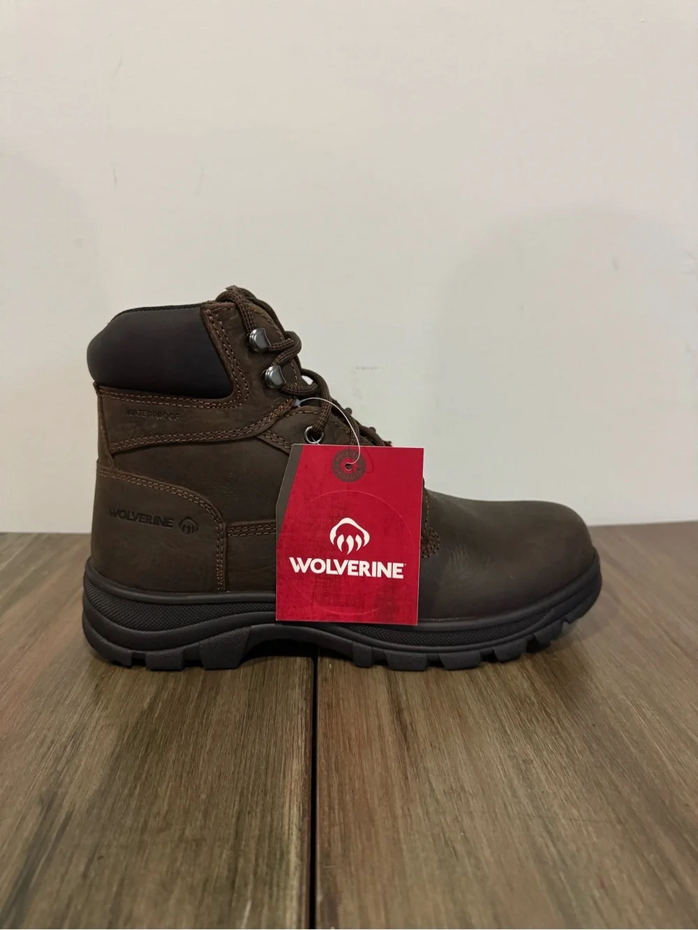 WOLVEVERINE CARLSBAD 6 IN SOFT TOE WATERPROOF MEN BOOTS
